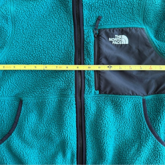 The North Face Women's Bay Break Retro Fleece Full-Zip Jacket Evergreen XS - Picture 2 of 7